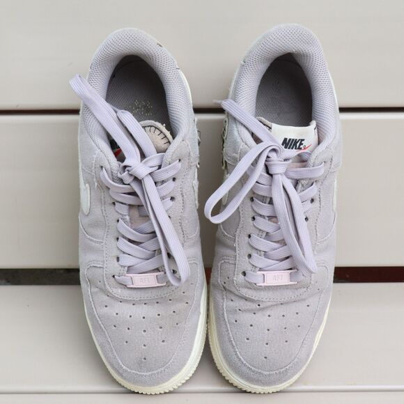 Nike Air Force 1 Women's Size 8 Lavender DJ6378-500 - Picture 5 of 7